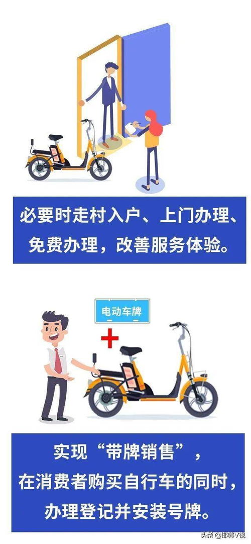 邯鄲市電動(dòng)自行車登記上牌全攻略 資料、流程與銷售點(diǎn)須知